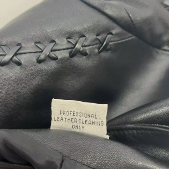 Vintage Cache Leather Fringe Crop Jacket - Picture 14 of 14